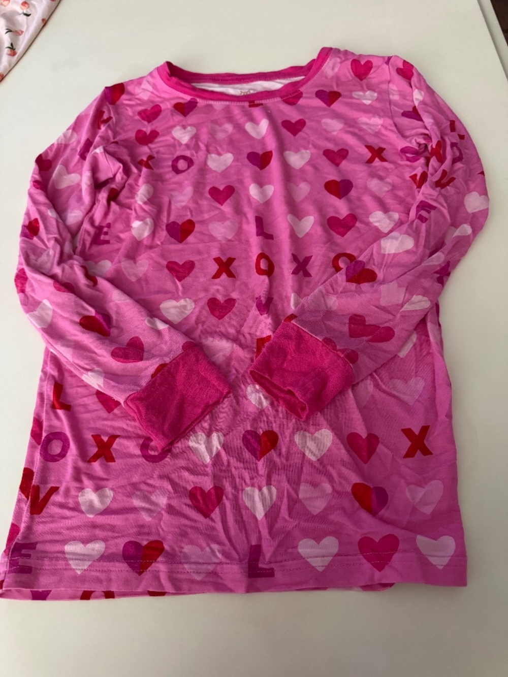 Little Sleepies Valentine pajamas